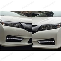 2 pcs drl headlight Car styling daytime running lights for Honda city Outsea Or GRACE 2014-2015