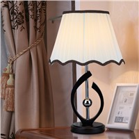 Table lamp led modern simple bedroom bedside study creative fashion warm feeding solid wood room lamps CL MZ120