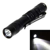 LED Mini Pen Flashlight  XPE-R3 LED 1000 Lumens Torch Flashlight With Clip Work Torch Flashlight Led Light