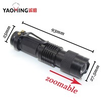 High power ultraviolet flashlight detector 365 nm led uv lantern SK98 violet light Cree XML q5 uv torch lamp by AA or 14500