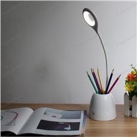 Adjustable Reading Lamp with Pen Container For Office  Students Eye Protection Desk lantern best price