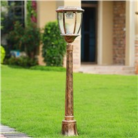 Practical and elegant lawn lamps outdoor lighting Quartet wheeled European style garden lawn landscape lamp park road lighting