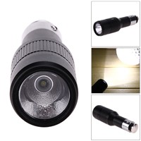 Rechargeable  Q5 LED Flashlight Car Vehicle Charging Mini Pocket Torch Light 800LM with Built-in Car Charger for Outdoor