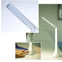 3W LED Desk Lamp Touch Switch Dimmable Book Light USB Charging table Reading Lamp portable Folding lamp P28