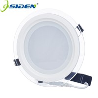 OSIDEN LED Recessed Panel Light 6W 9W 12W 18W 24WSMD5630 Celing Lamp Round Spot Lights LampsLED Panel Downlight With Glass Cover