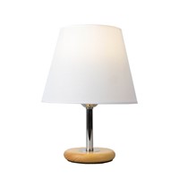Horsten Nordic Modern Simple Table Lamp Multicolor Fabric Lampshade Wood Base Table Lamps For Bedroom Living Room Bedside Lamp