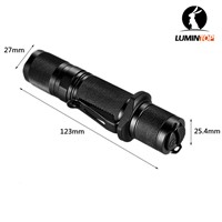LUMINTOP Tactical Flashlight ED20-T Dual Switch Remote Mouse Tail XM-L2 U2 Max 750 Lumen 163m 5 Mode with Memory 2017 high