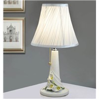 Modern Romantic Lily Resin E27 Table Lamp For Wedding Deco Living Room Bedroom H 44cm Ac 80-265v 1486