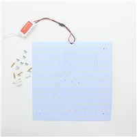 10pcs 180-265V LED Panel Lamp Square 50W  5730 Magnetic LED Ceiling Panel Light Plate Aluminium Board