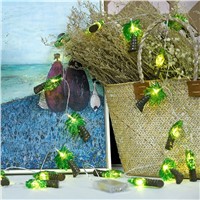 Coconut trees Led light string decoration,DIY creative romantic background decorative,holiday festival Christmas party light