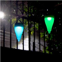 6PCS Waterproof Solar Power LED Light Outdoor Garden Decoration Colorful Lawn Landscape Lamp Energy-efficient Street Light