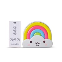 Colorful LED Rainbow Night Light Decorative Lights Baby Bedside Lamp Children Toy Christmas Gifts with remote controller