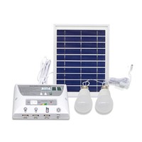 Portable Solar Panel Energy Kit Night Light Kit For Indoor Emergency Outdoor Hiking Camping Tent Fishing AL