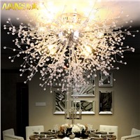 NANS Modern Ceiling Light With LED Bulb Ceiling Lamp Cristal Ceiling Fixtures for Living Room Bedroom lamparas de techo abajur