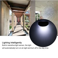 Waterproof Outdoor Lighting Modern 2-LED Solar Garden Light Auto ON/OFF At Night Wall Lamp for Fence Courtyard Stairs Fence