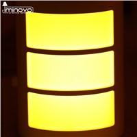 IMINOVO LED Night Light Lamp Hallway Lighting PIR Motion Sensor Mini Wall Lamp For Living Room Cabinet Stairwells Garage Closet