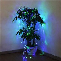 15M 100LED 6w LED String Transparent Wire Fairy String Lights Indoor Outdoor Waterproof Christmas Wedding Decoration Lighting