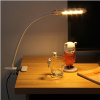 Dcloud 2017 LED Table Lamp Desk Light Clip-on Light Eye Protection USB Charging Flexible Color Adjustment for Office Study