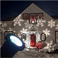 Feimefeiyou snowflake Lamp lampada LED Laser Projector Stage Light outdoor slotcard Xmas Party Garden ornament Lighting white