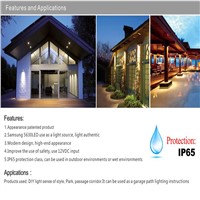 2017 Sale Led Buiten Verlichting Eclairage Exterieur Aluminum Smd 12v Led Wall Lamp Outdoor Surface Mounted Cube Light And Down