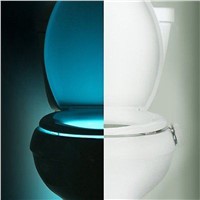 Z15 Washingroom Bathroom Motion Bowl Toilet light Activated On/Off Lights Seat Sensor Lamp nightlight seat light