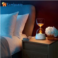 LumiParty LED Table Lamp Sandglass Sleep Assistant Nightlight Rechargeable Touch-sensitive Bedside Night Lamp Minutes Timer Lamp