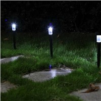 Colored LED Spike Spot Lawn Lamp Solar Energy Light Outdoor Garden Landscape Yard Path Waterproof  Insert Grounding Sun Light