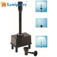 LumiParty Outdoor Fountain Water Pump LED Light Submersible Pump Aquarium Fish Tank Pond Hydroponic Automatical Water Fountains