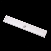 Rectangle Night Light Infrared PIR Motion Sensor 10 LED Night Lamp Wall Light Smart Detector Lamp For Corridor Bedroom Closet