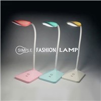 5V USB Book Light Rechargeable LED Desk Lamp Eye-protection Reading Lamp Touch Sensitive Table Lamp Flexible Night Light