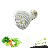 5X E27 E14 GU10 28W  Led Grow Light Full Spectrum AC85-265V Hydroponic LED Plant Lamp Indoor Growth LED Bulb for Flower Veg Tent
