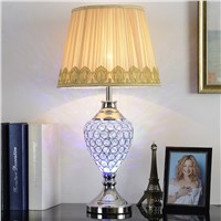 TUDA 2017 Crystal Table Lamp for Sitting Room Decorate Table Lamp for Bedroom LED Table Lamp