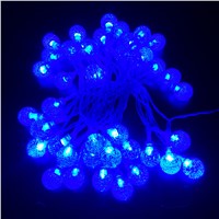 Outdoor LED String Ball Shaped Theme Fairy Light Battery Powered Christmas String For Holiday Wedding Party Decoration