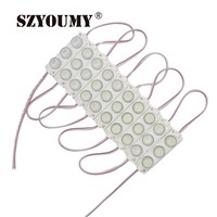 SZYOUMY DC12V Led Module 3030 SMD With Convex Lens Waterproof Backlight Super Bright Led Module Lighting For Signage Advertising