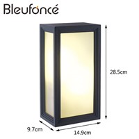 Outdoor Waterproof Wall Lamp LED Wall Sconce Garden lights Outdoor Decoration led Wall lamp 110V/220V Lighting Light