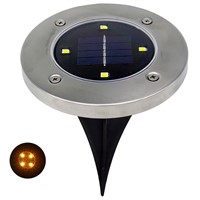 Solar 4 LED Outdoor Path Light Spot Lamp Yard Garden Lawn Landscape Waterproof Drop shipping 8.1