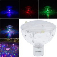 AAA Battery Powered LED Underwater Fountain Light Bathtub Light Disco Spa Swimming Pool Float lamp Pond Fish Tank Aquarium Light