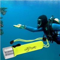 2000LM XM-L T6 LED Lanttern Waterproof underwater Diving Flashlight 18650 Flashlight Dive Torch Lamp Light for camping diving