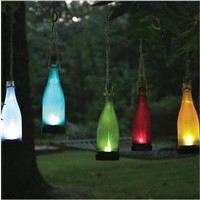 7.5CM Solar Wine Bottle Cork Shaped String Light LED Night Fairy Light  Energy Saving Lamp For Christmas Party BBQ Wedding