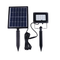 HGhomeart Solar color colorful remote control lawn lamp project outdoor lighting LED waterproof solar remote control spotlights