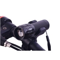 New Portable 3W  Zoomable LED Flashlight Torch Lamp Mini Led Light Lantern Bike Light for Cycling Hiking Camping  Hunting P20