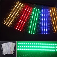 20Pcs 3LED 5050 SMD Module Light Lamp Strip DC 12V Signs Decoration Waterproof New