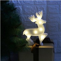 Luminaria Novelty 3D Marquee Unicorn Flamingo Table LED Lamp Love Children&amp;amp;#39;s Night Light Star Moon Cloud Heart Deer Decor Letter