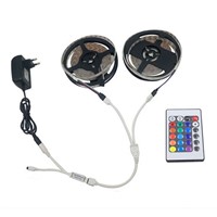 1 Set 10M RGB LED Light Bar Decoration With Remote Control Waterproof White