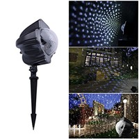 LED Snowfall outdoor Night Light Projector Snowfall garden light LED Projection lawn Light Show for Halloween