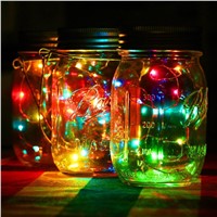 Aimbinet 100 LED Fairy Lights - Copper Wire String Transforms Your Room, Dorm or Mason Jar Into Starry Dream, USB 33 Ft/10M