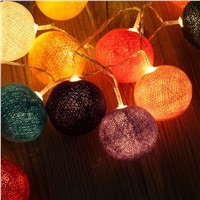Chain of bright lights LED 20-Balls Color Lamp Party Wedding Christmas Decor