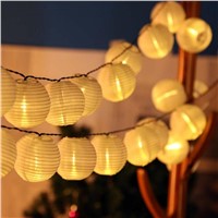 Solar Globe 30 LED Ball String Lights Solar Powered Christmas Light Patio Lights Lighting for Home Garden Lawn Party Decorations