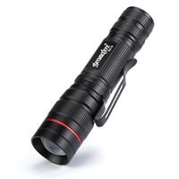 Skywolfeye Super Mini 3500LM Zoomable CREE Q5 LED Flashlight 3 Mode Torch Super Bright Light Lamp Dropshipping 918