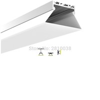 50 X1 M Sets/Lot New developed led strip aluminium profile and Trapezoid type light profile for pendant or wall lamp